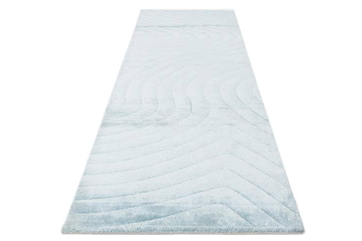 Detail image of 2' 7 x 9' 10 Hand Knotted Darya Wool Runner Rug