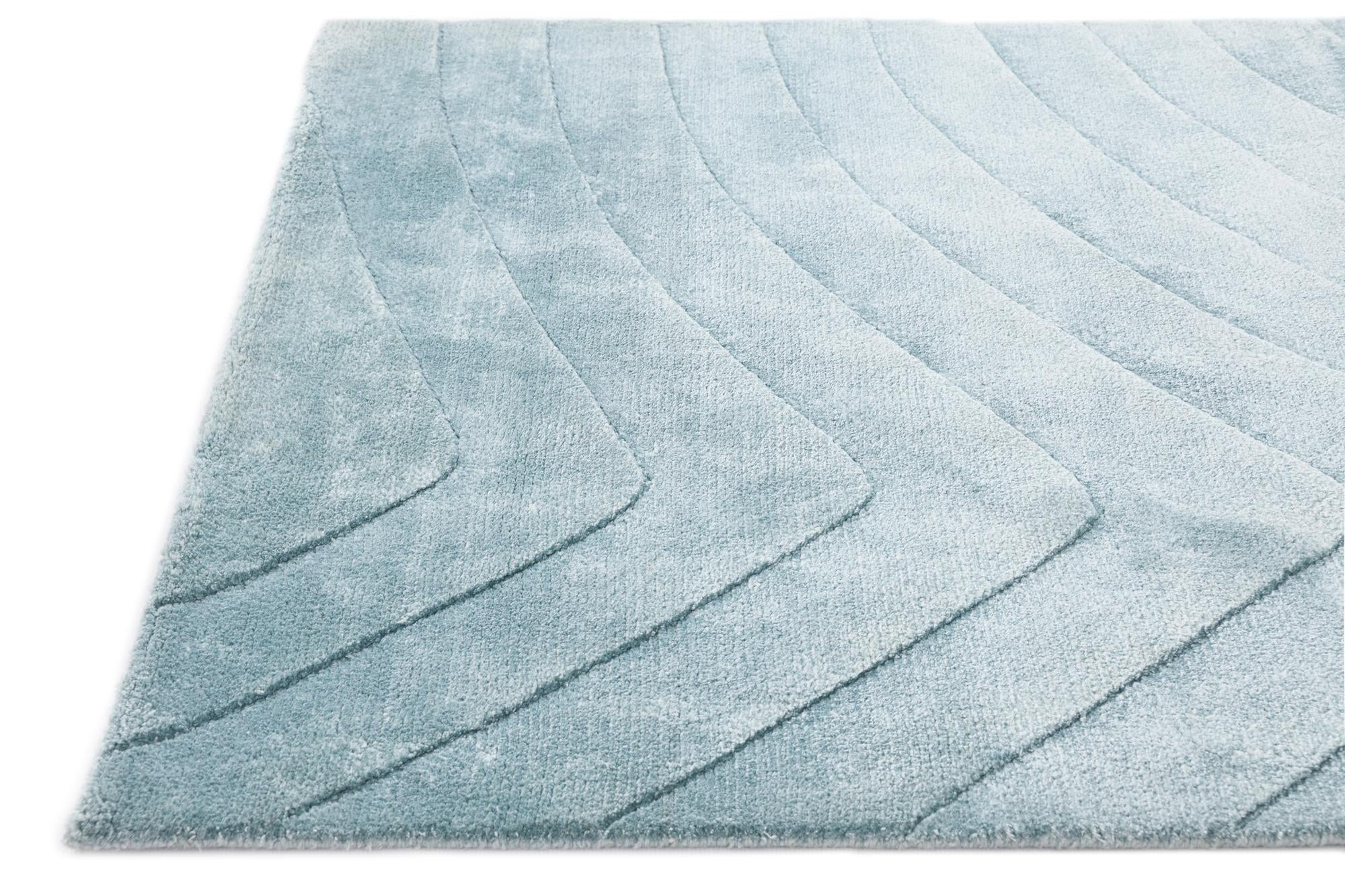 2' 7 x 9' 10 Hand Knotted Darya Wool Runner Rug