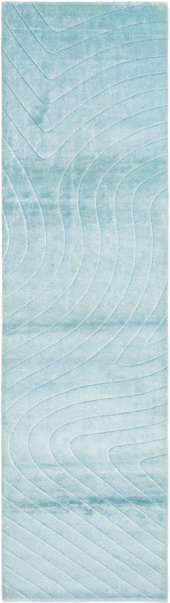 2' 7 x 9' 10 Hand Knotted Darya Wool Runner Rug