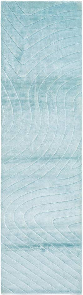 Detail image of 2' 7 x 9' 10 Hand Knotted Darya Wool Runner Rug