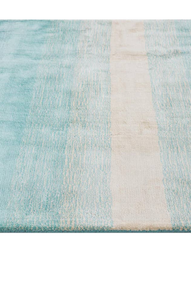 Detail image of 2' 6 x 9' 8 Hand Knotted Darya Wool Runner Rug