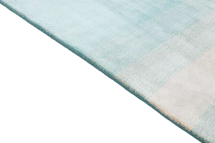 2' 6 x 9' 8 Hand Knotted Darya Wool Runner Rug