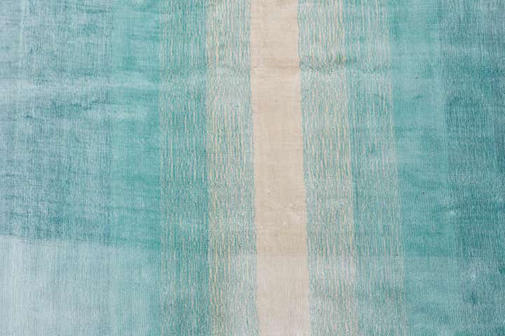 2' 6 x 9' 8 Hand Knotted Darya Wool Runner Rug