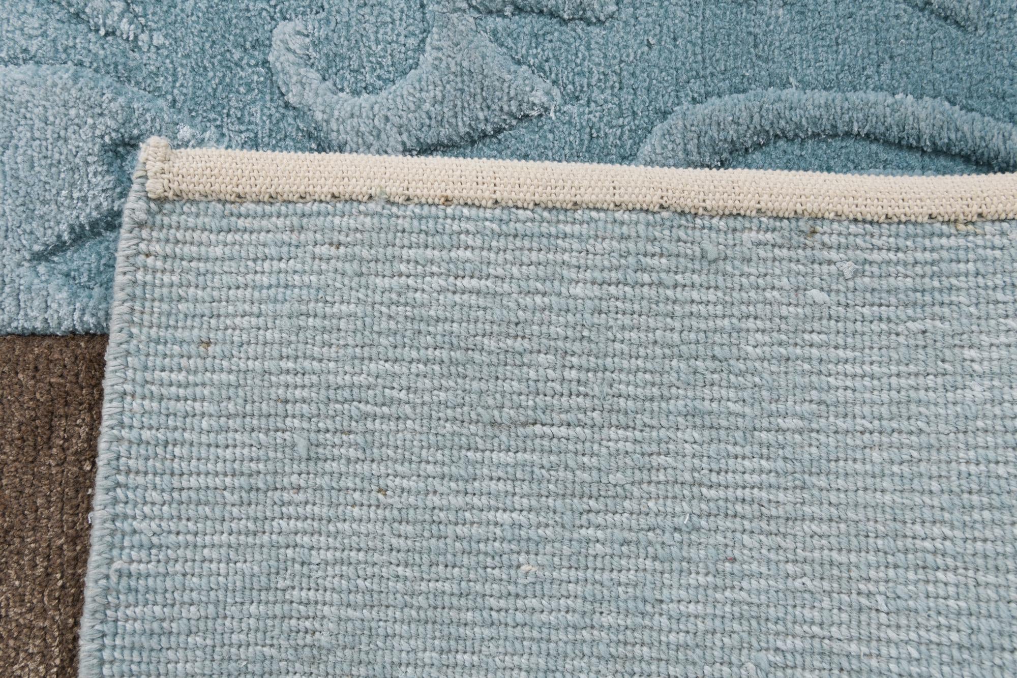 2' 9 x 9' 11 Hand Knotted Darya Wool Runner Rug