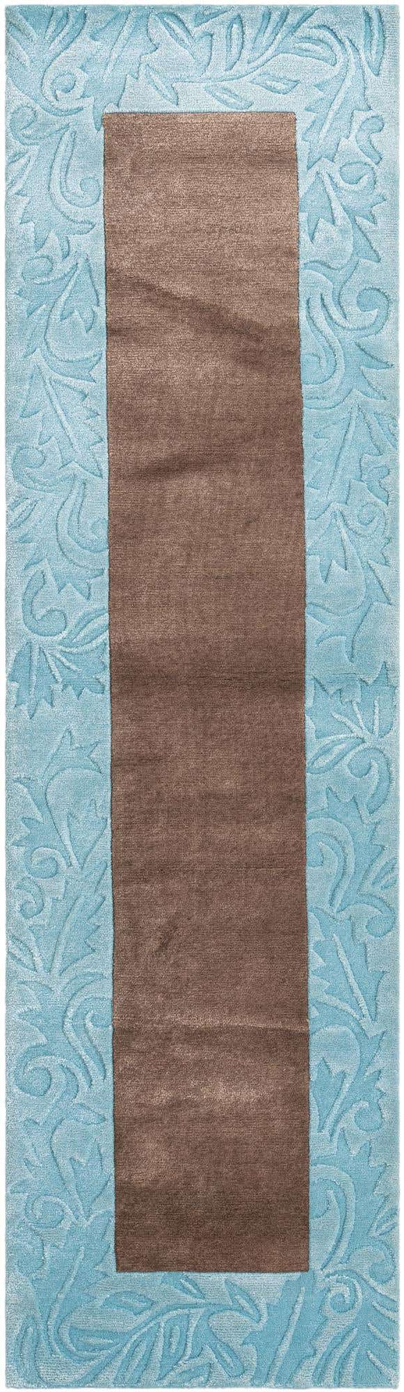 2' 9 x 9' 11 Hand Knotted Darya Wool Runner Rug