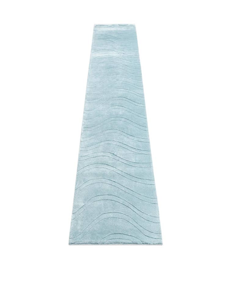 Detail image of 2' 7 x 9' 9  Hand Knotted Darya Wool Runner Rug