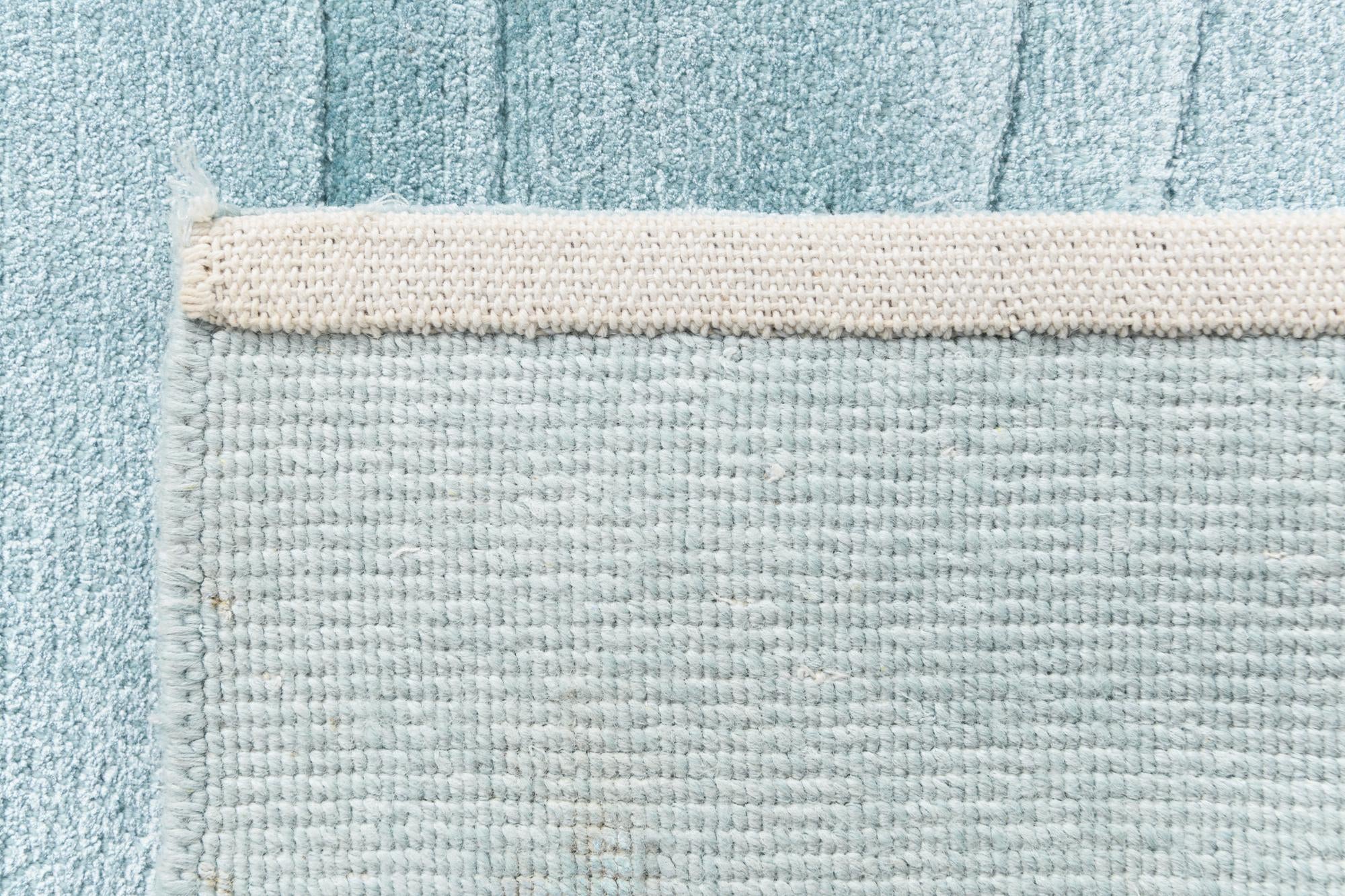 2' 7 x 9' 9 Hand Knotted Darya Wool Runner Rug