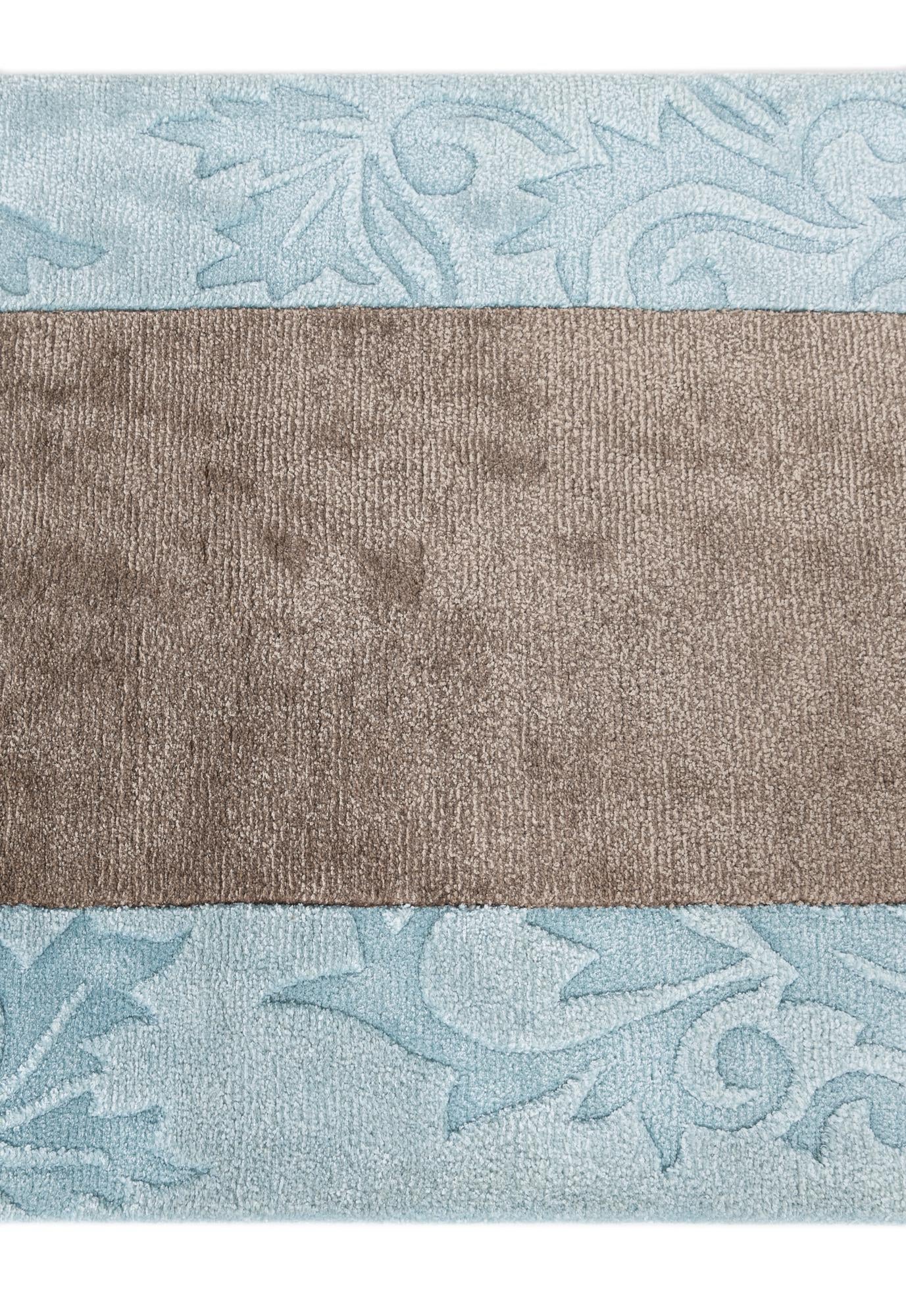 2' 9 x 10' Hand Knotted Darya Wool Runner Rug