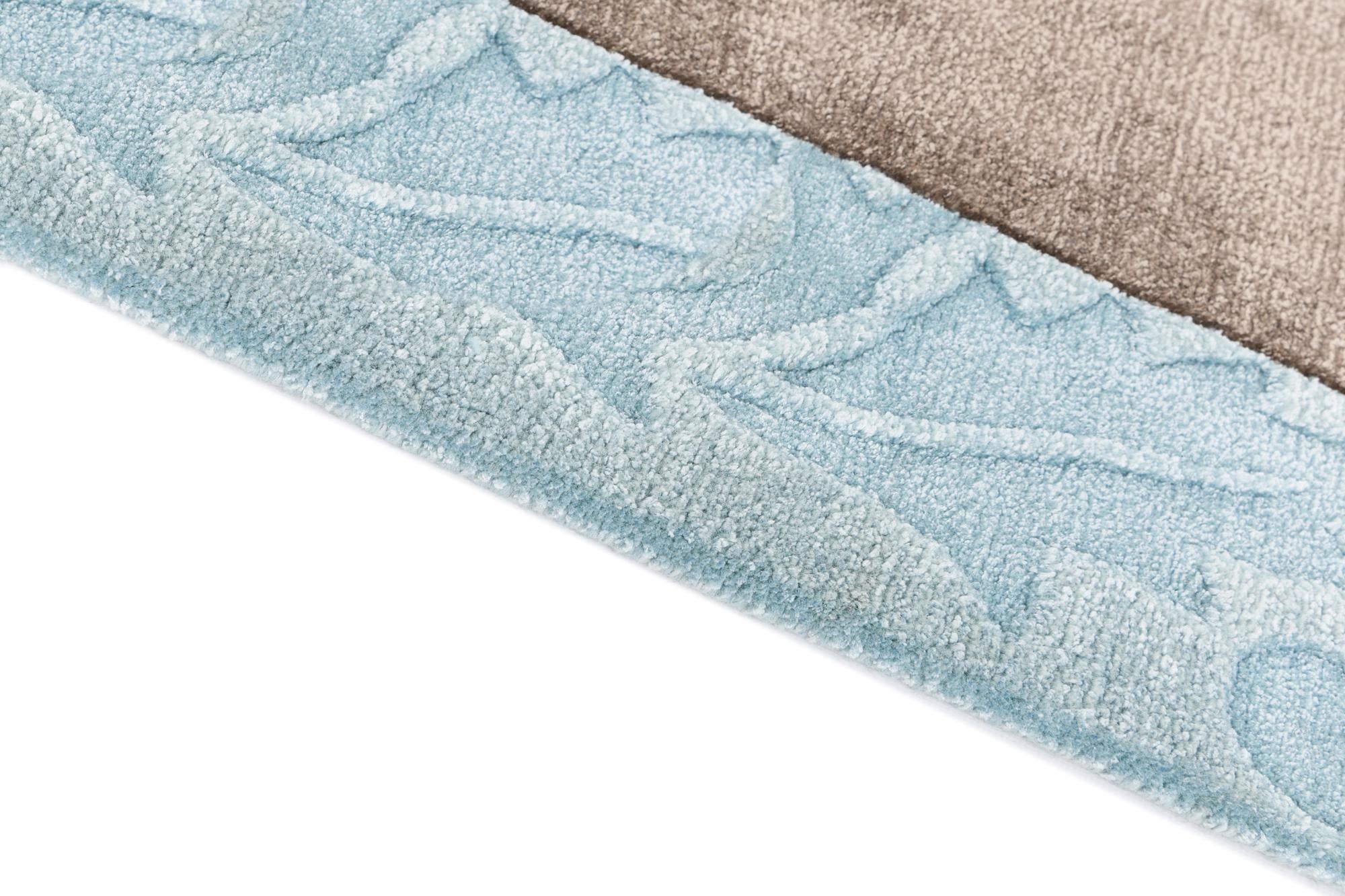 2' 9 x 10' Hand Knotted Darya Wool Runner Rug
