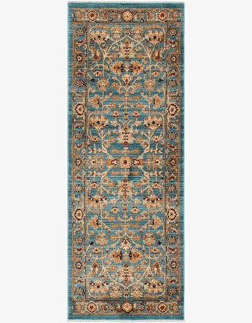Turquoise Graham Runner Rug