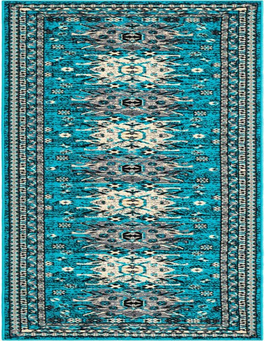 Detail image of 2' 7 x 10' Heris Runner Rug