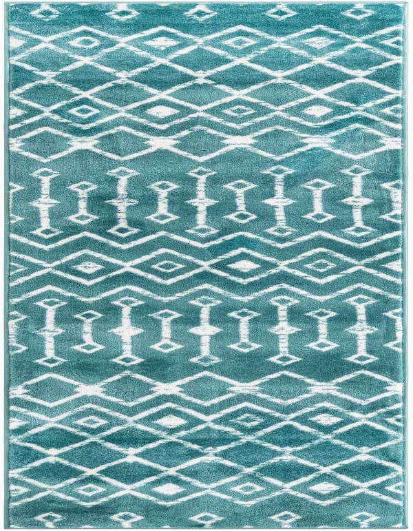 Detail image of 2' 6 x 8' 2 Kasbah Trellis Runner Rug