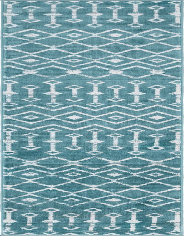 Detail image of 2' x 9' 10 Kasbah Trellis Runner Rug