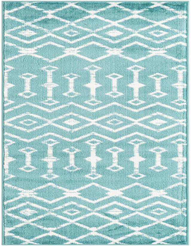 Detail image of 2' x 6' 7 Kasbah Trellis Runner Rug