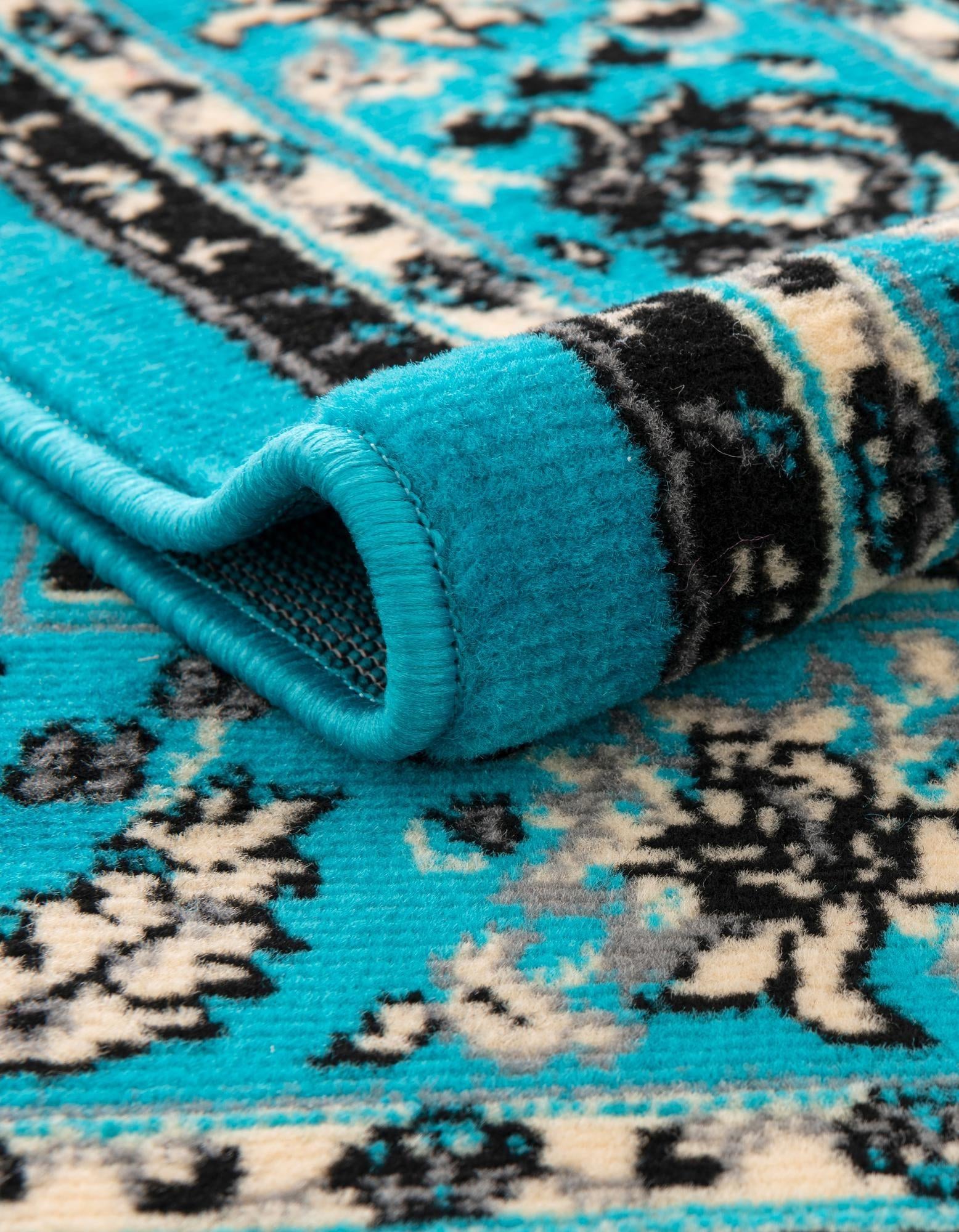2' x 8' 2 Kashan Design Runner Rug