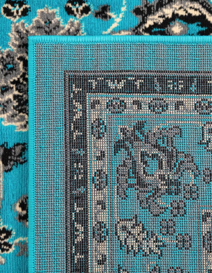 Detail image of 3' x 16' 5 Kashan Design Runner Rug