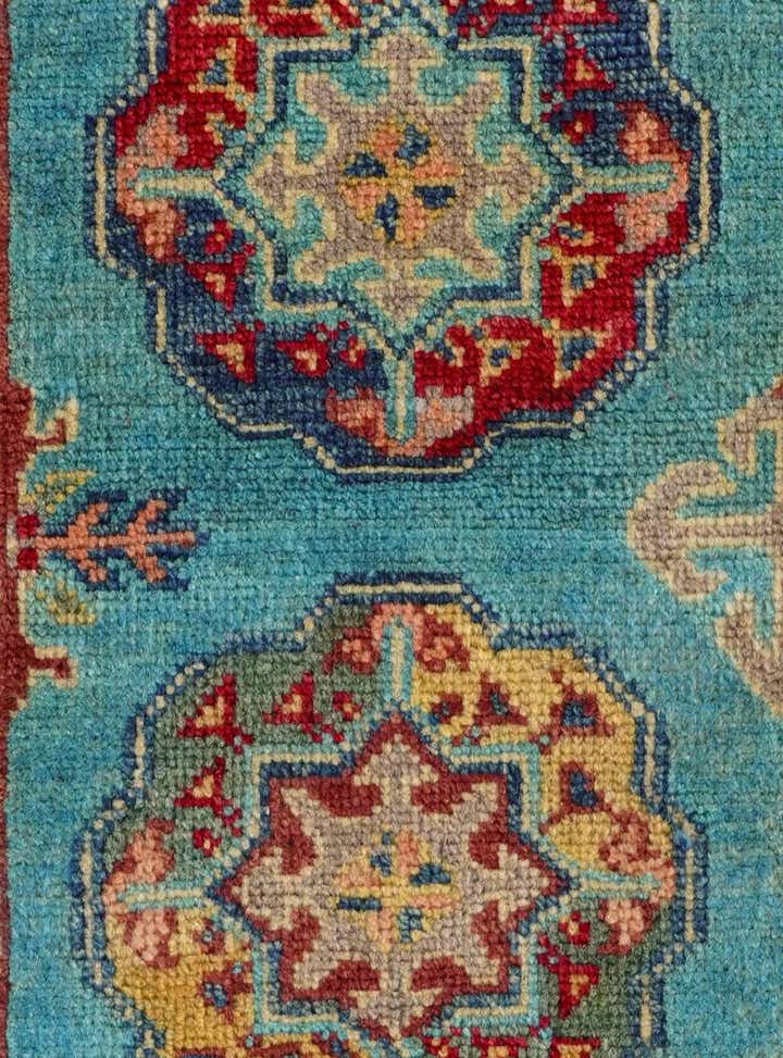 2' x 6' Hand Knotted Kazak Runner Rug