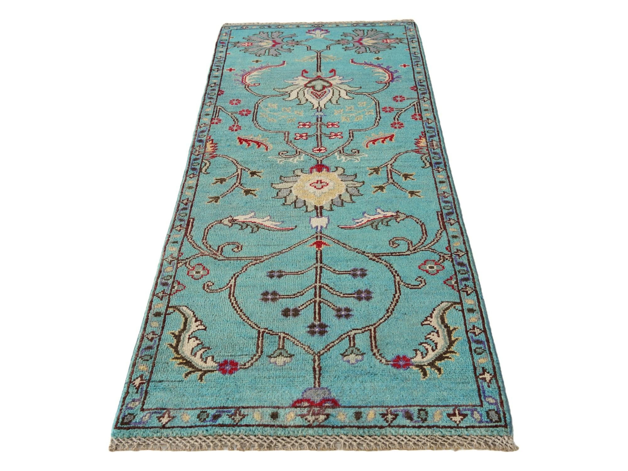2' x 5' 8 Hand Knotted Kazak Runner Rug