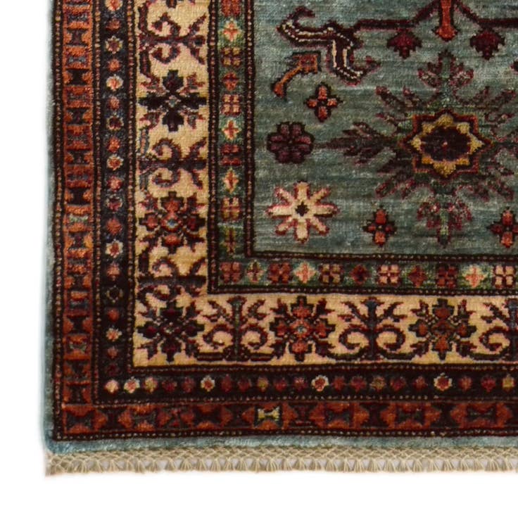 Detail image of 2' 8 x 11' Hand Knotted Kazak Runner Rug