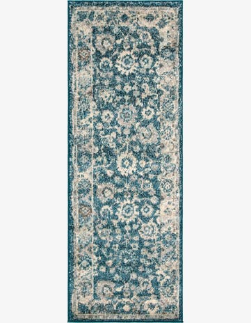 Turquoise Madeline Runner Rug