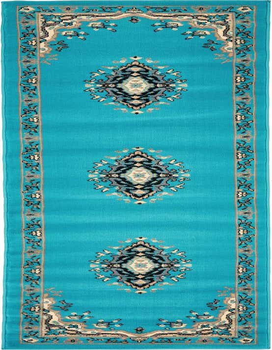 2' x 8' 2 Mashad Design Runner Rug