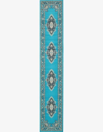 3' x 16' 5 Mashad Design Runner Rug