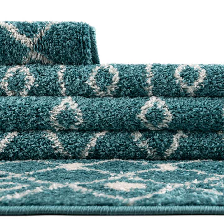 2' x 7' Moroccan Trellis Runner Rug