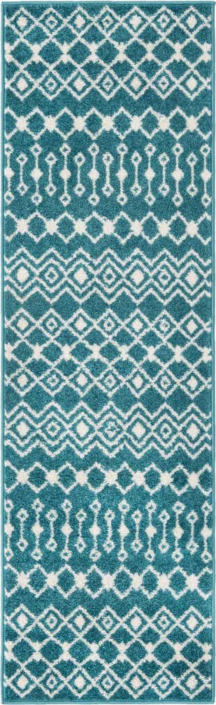 2' x 7' Moroccan Trellis Runner Rug