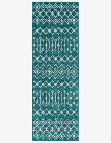 2' x 6' Moroccan Trellis Runner Rug