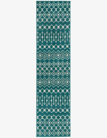 2' x 8' Moroccan Trellis Runner Rug