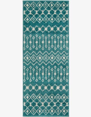 2' x 5' Moroccan Trellis Runner Rug