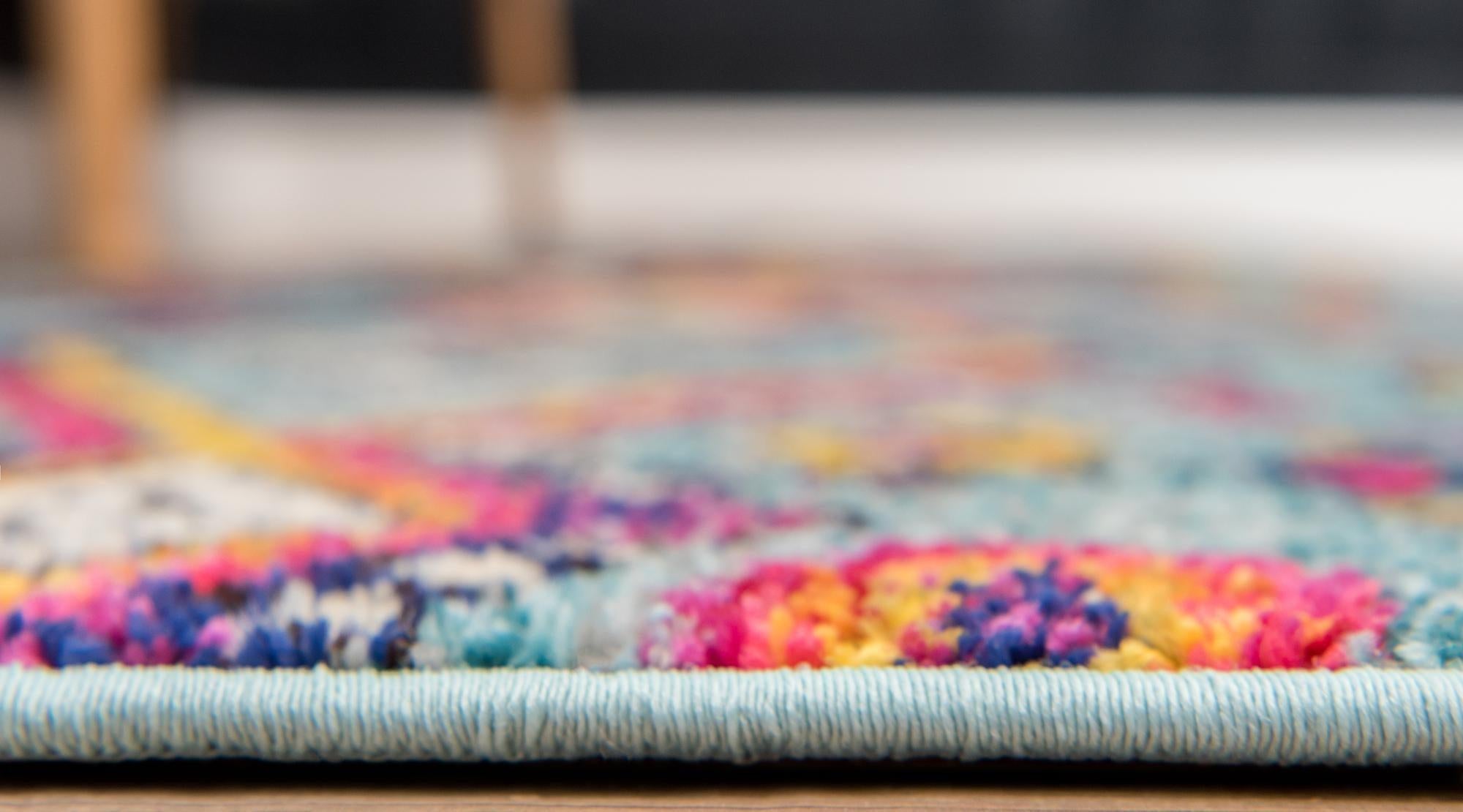 2' 2 x 6' 9 Washable Santa Fe Runner Rug