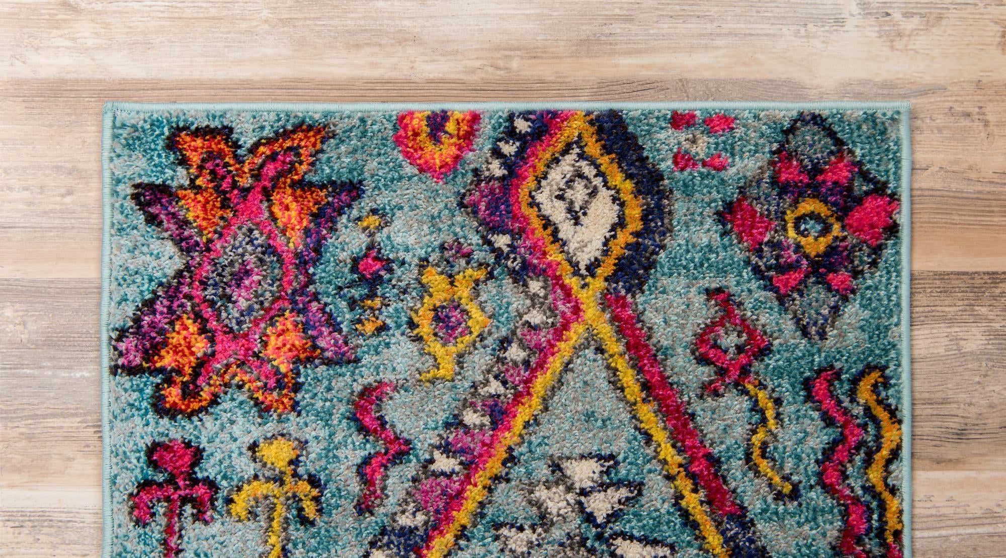 2' 2 x 6' 9 Washable Santa Fe Runner Rug