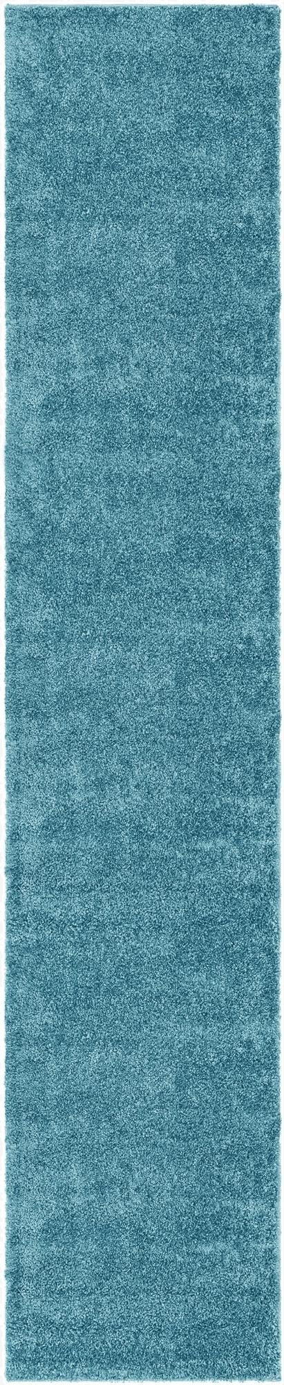 2' 7 x 13' Soft Solid Shag Runner Rug