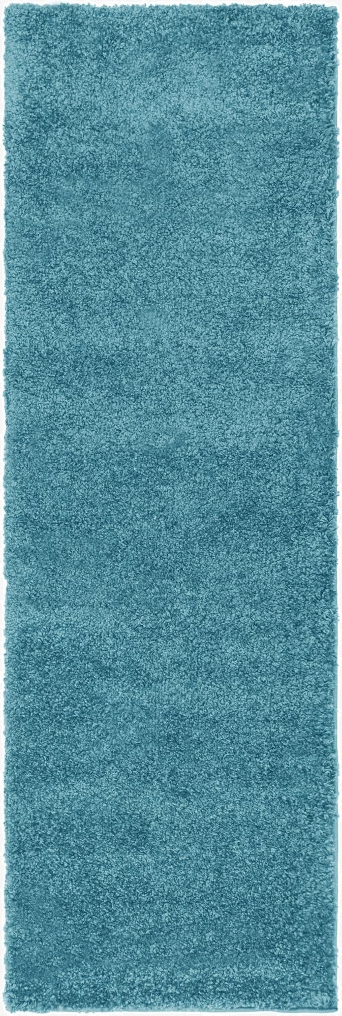 Primary image 2' x 6' 9 Soft Solid Shag Runner Rug