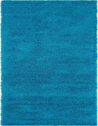 Detail image of 2' 7 x 16' 5 Solid Shag Runner Rug