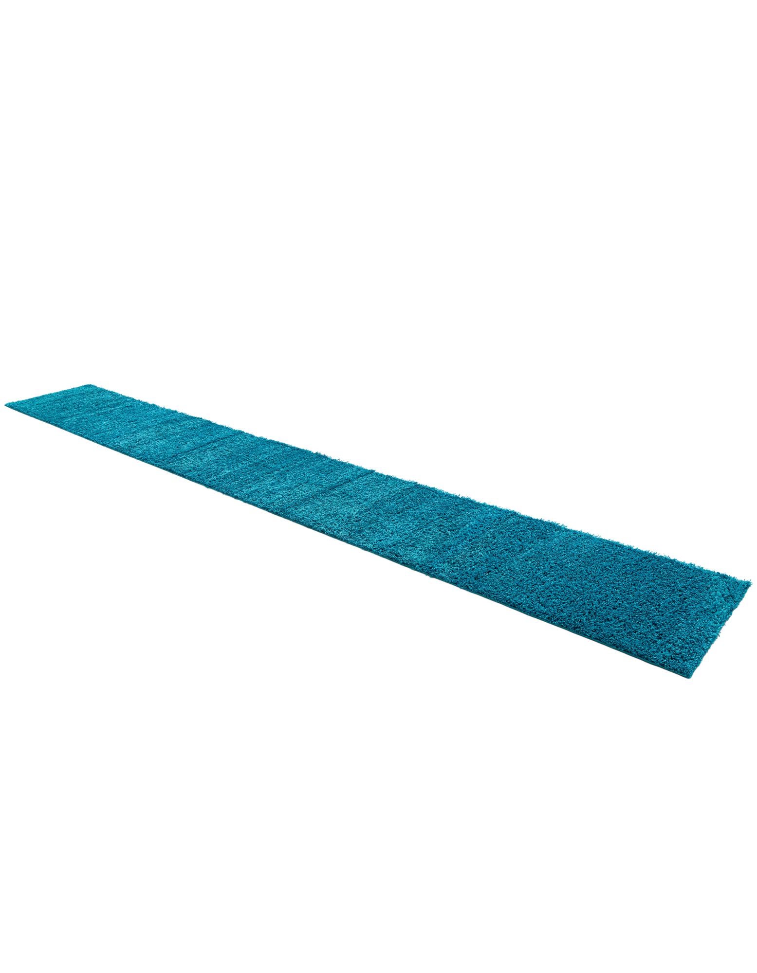 2' 7 x 19' 8 Solid Shag Runner Rug