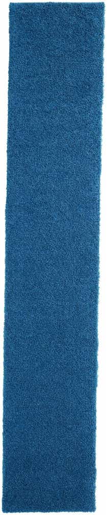 2' 7 x 14' Solid Shag Runner Rug