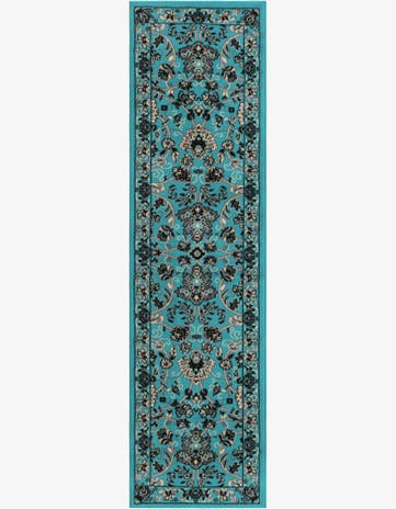 Turquoise Yasmin Runner Rug