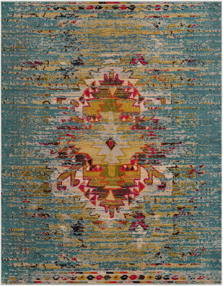 Detail image of 8' x 8' Washable Arte Square Rug