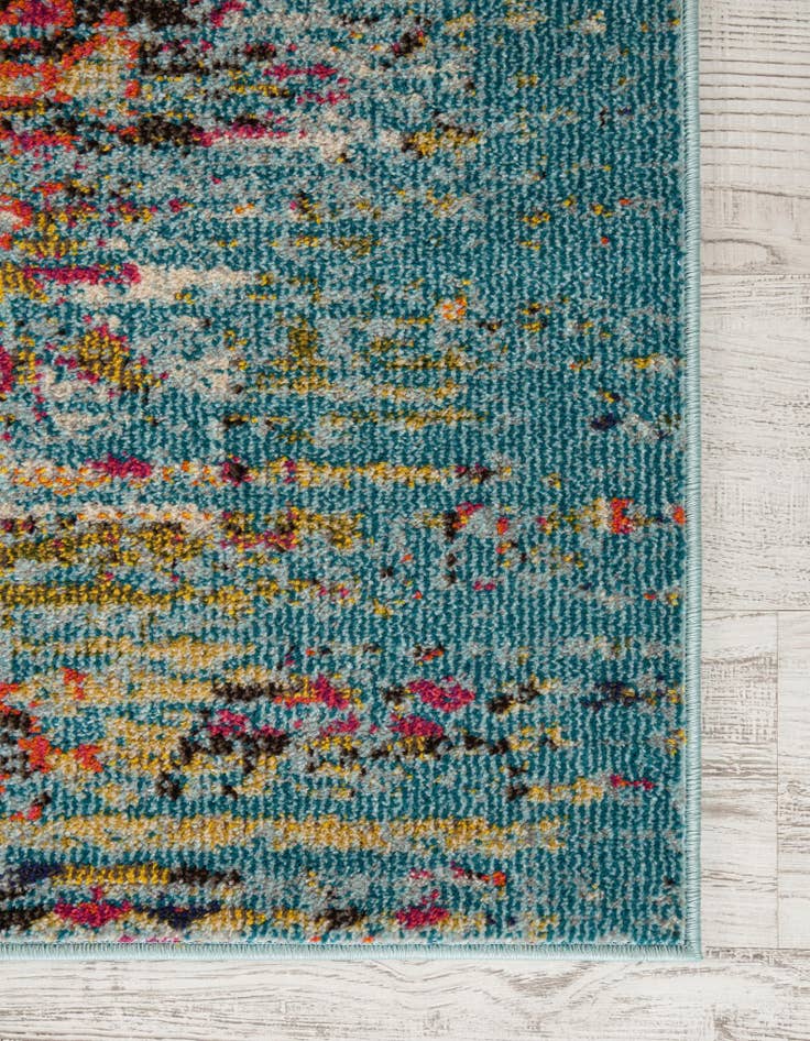 Detail image of 8' x 8'  Washable Arte Square Rug