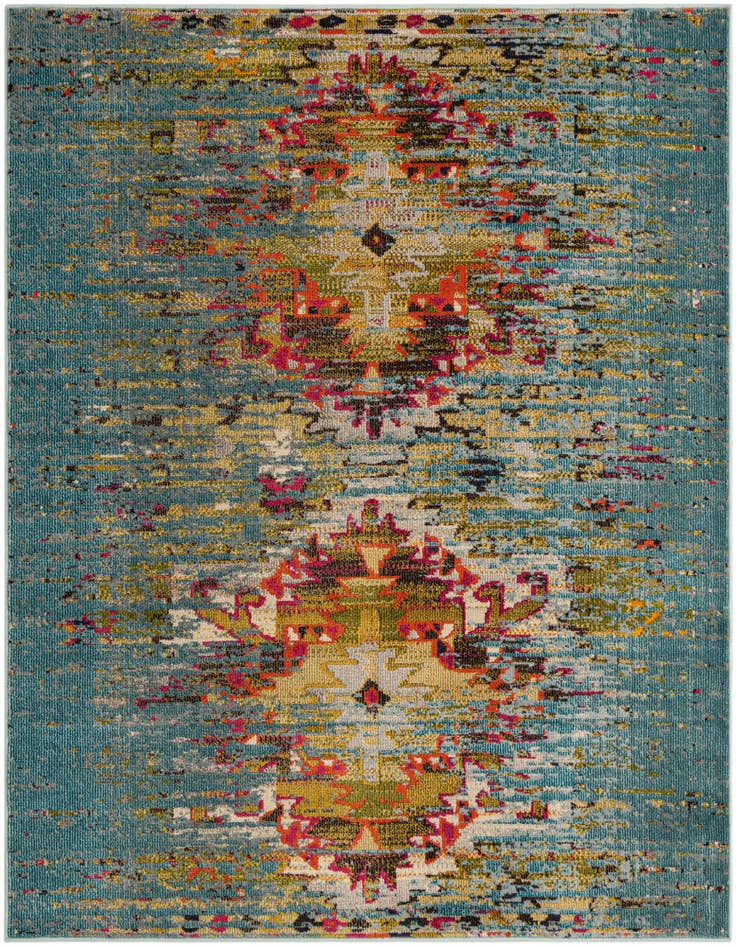 Detail image of 6' x 6' Washable Arte Square Rug