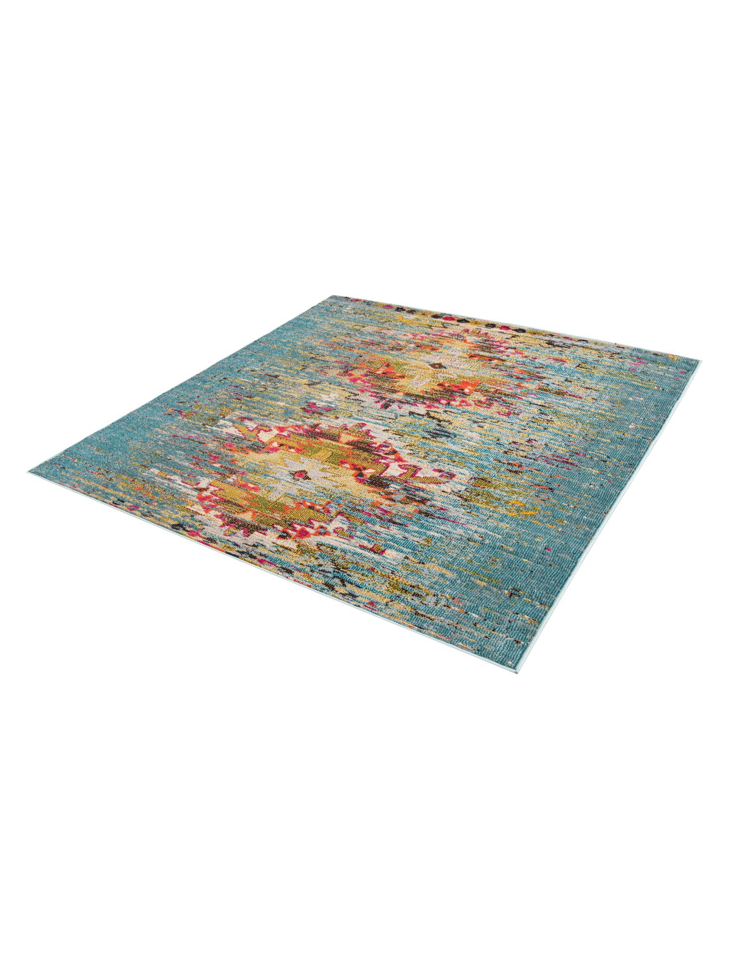 6' x 6' Washable Arte Square Rug