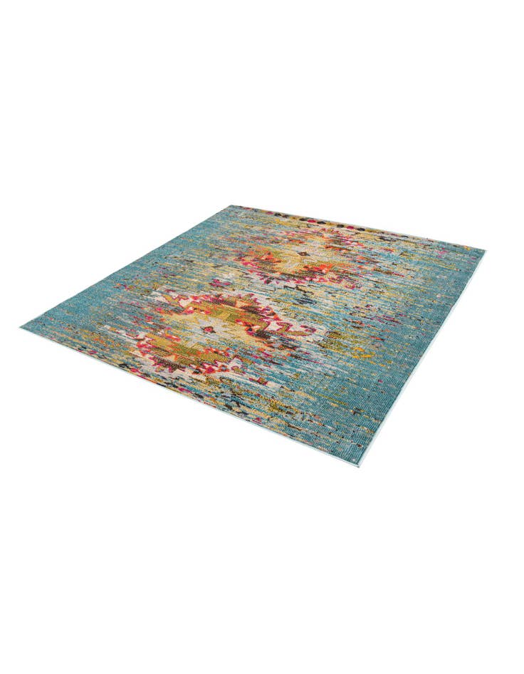 Detail image of 6' x 6'  Washable Arte Square Rug