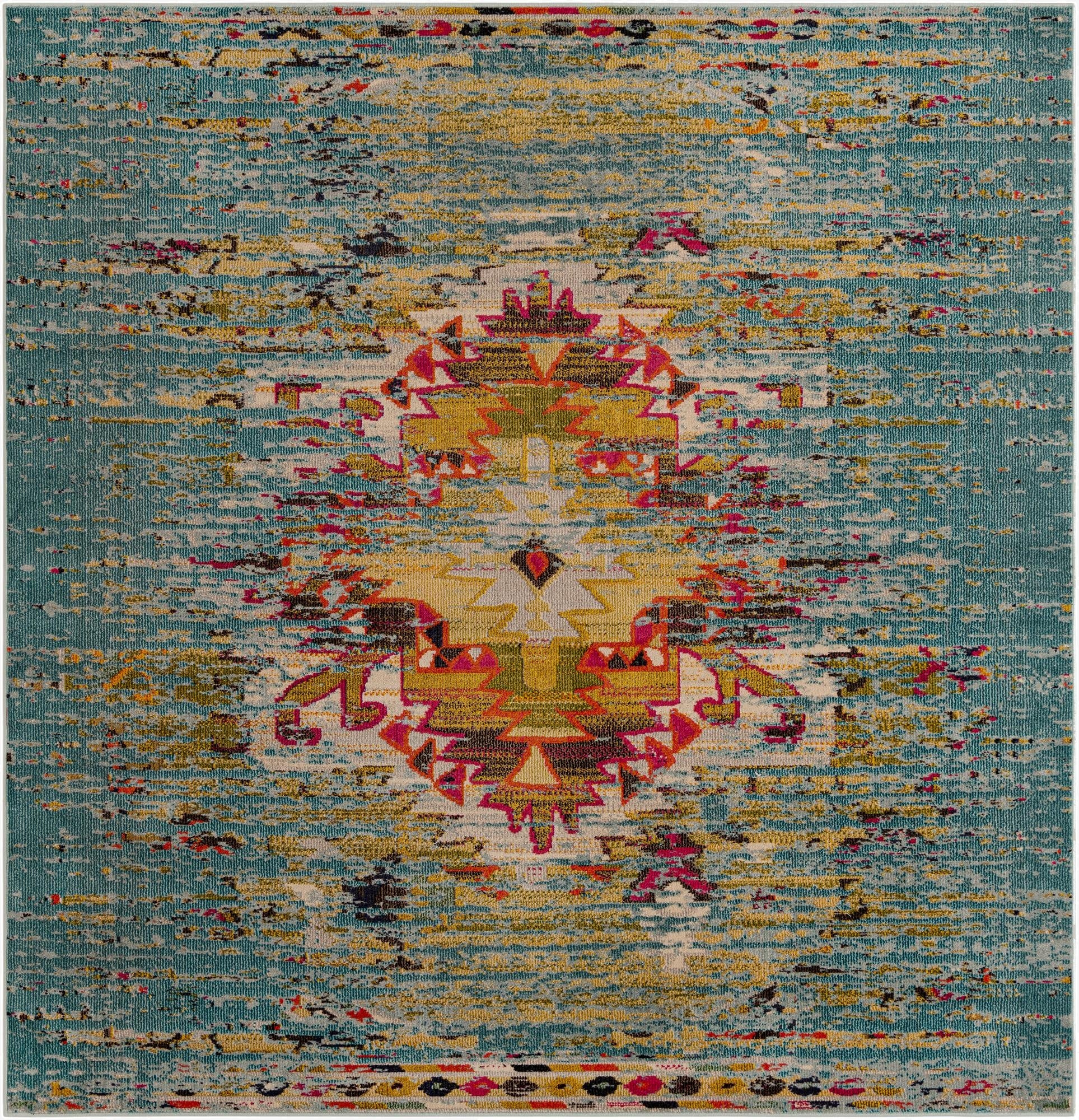 8' x 8'  Washable Arte Square Rug