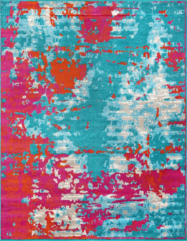 Detail image of 7' 10 x 7' 10 Azalea Square Rug