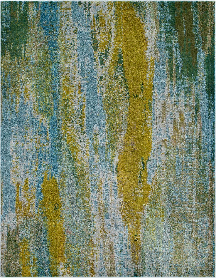 Detail image of 8' x 8' Washable Barcelona Square Rug