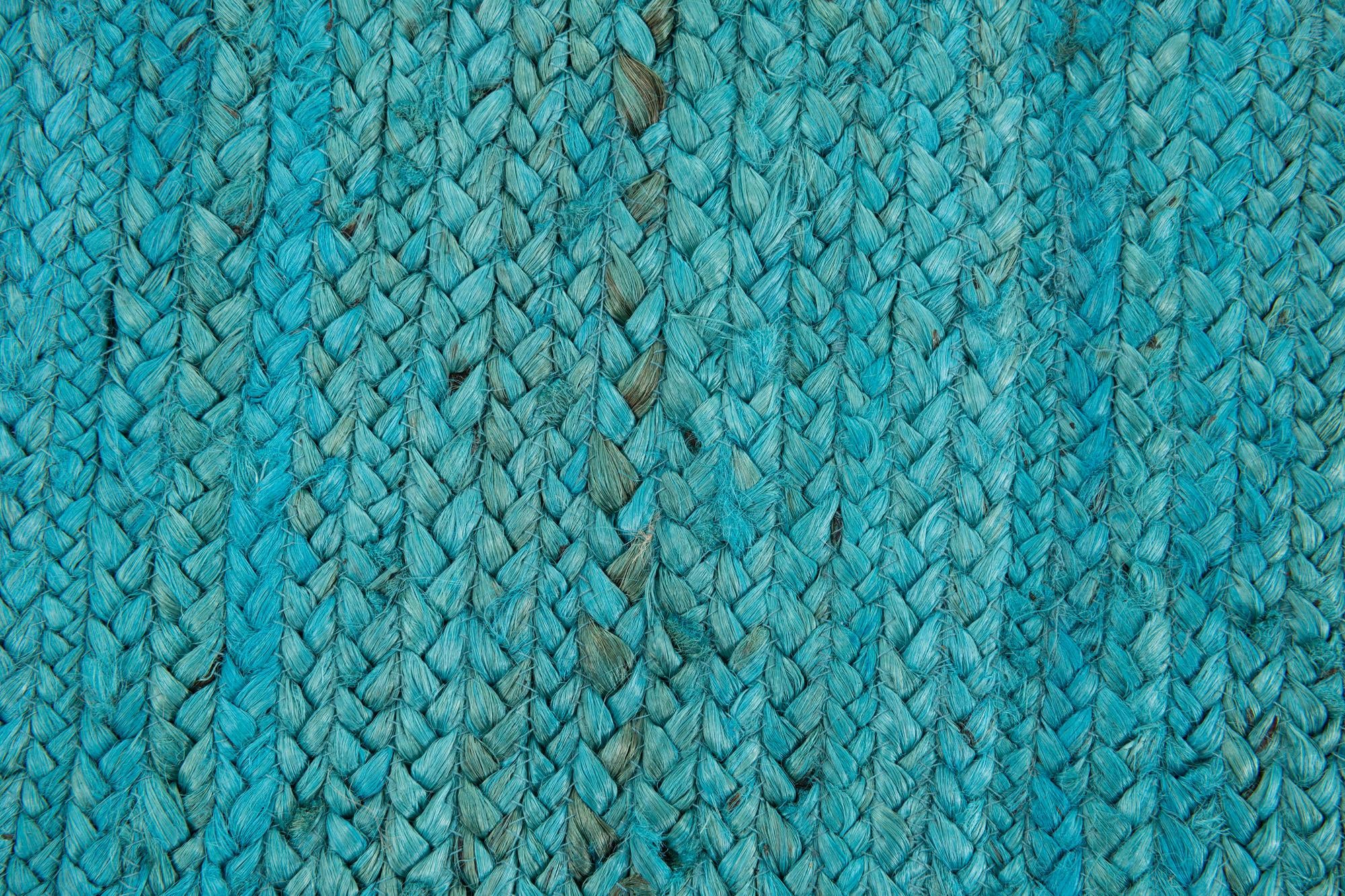 9' 2 x 9' 2 Handmade Braided Jute Square Rug