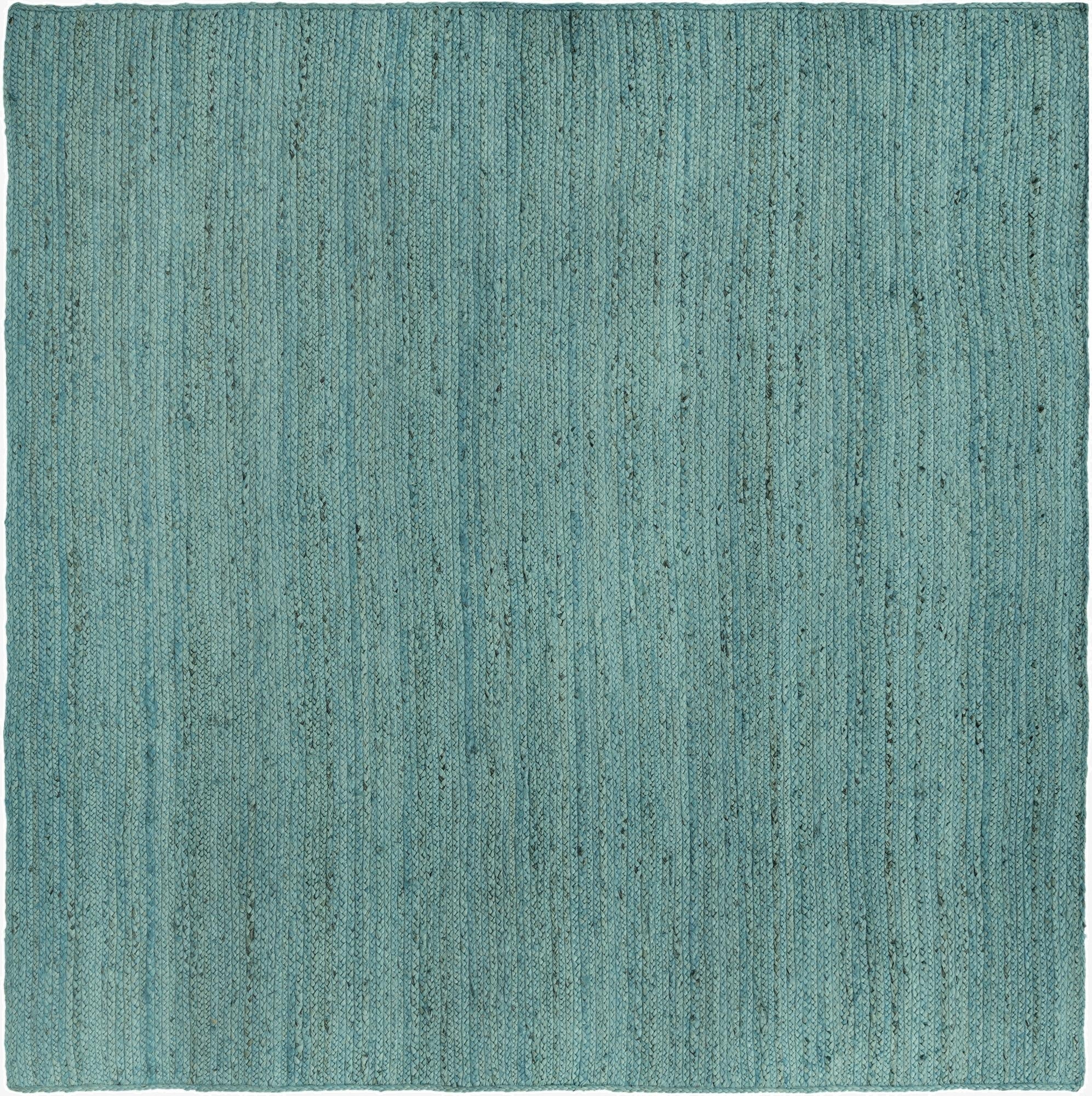 8' x 8'  Hand Braided Jute Square Rug