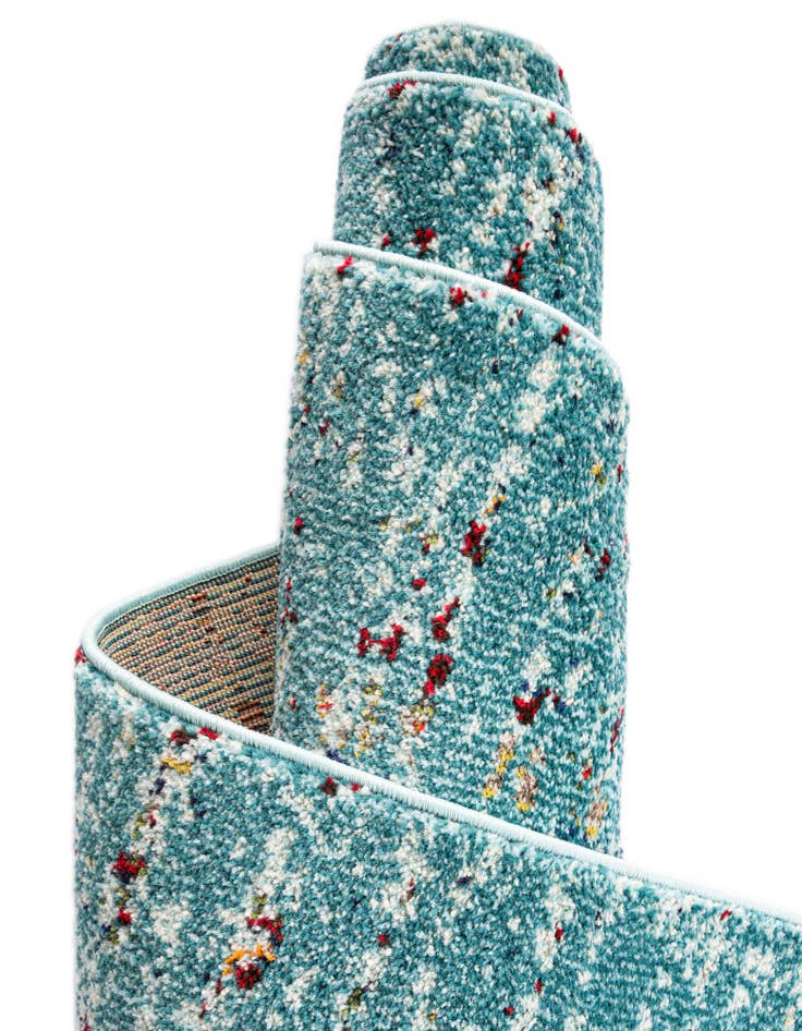 Detail image of 8' x 8' Washable Carnevale Square Rug